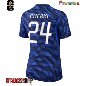 Francia Rayan Cherki #24 Prima Maglia Femmina Mondiali 2026 Manica Corta